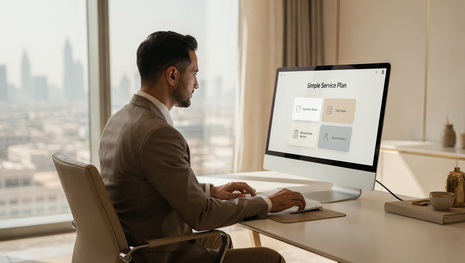 In Dubai, the management fee and the ad budget are two separate costs. Keep them apart when you compare quotes.