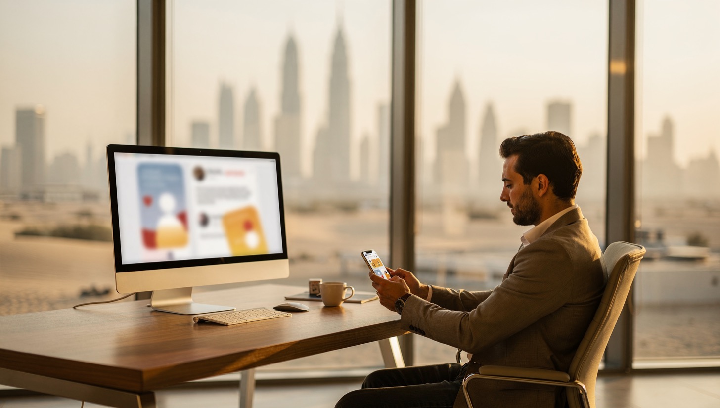 Paid social in Dubai is led by Instagram and Facebook, with TikTok and Snapchat for younger audiences.