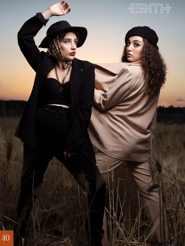 Edith Mode magazine editorial shot by Masoud Aminian