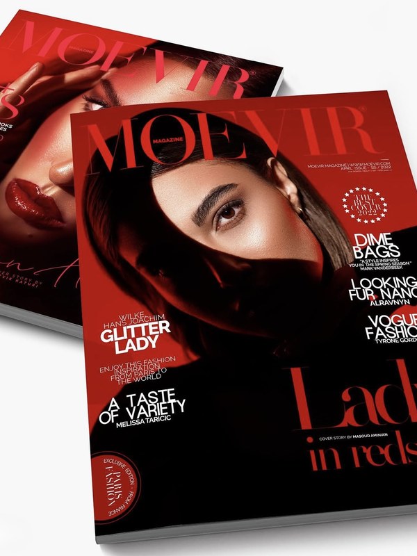 Moevir magazine cover shot by Masoud Aminian