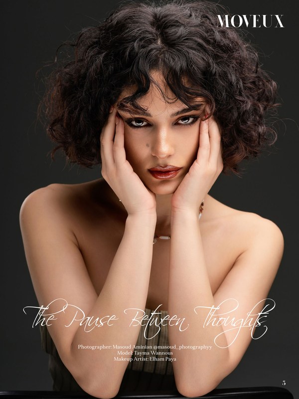 Moveux magazine editorial shot by Masoud Aminian
